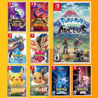 🔥🔥 รวมแผ่นเกม Pokemon ทุกภาค Nintendo switch มือ1 ‼️ สินค้าพร้อมส่ง🔥🔥