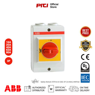 ABB OTP16-63 (ES) 3P (16-80A) Safety Switch Enclosed Switch Disconnector (Emergency Switch)