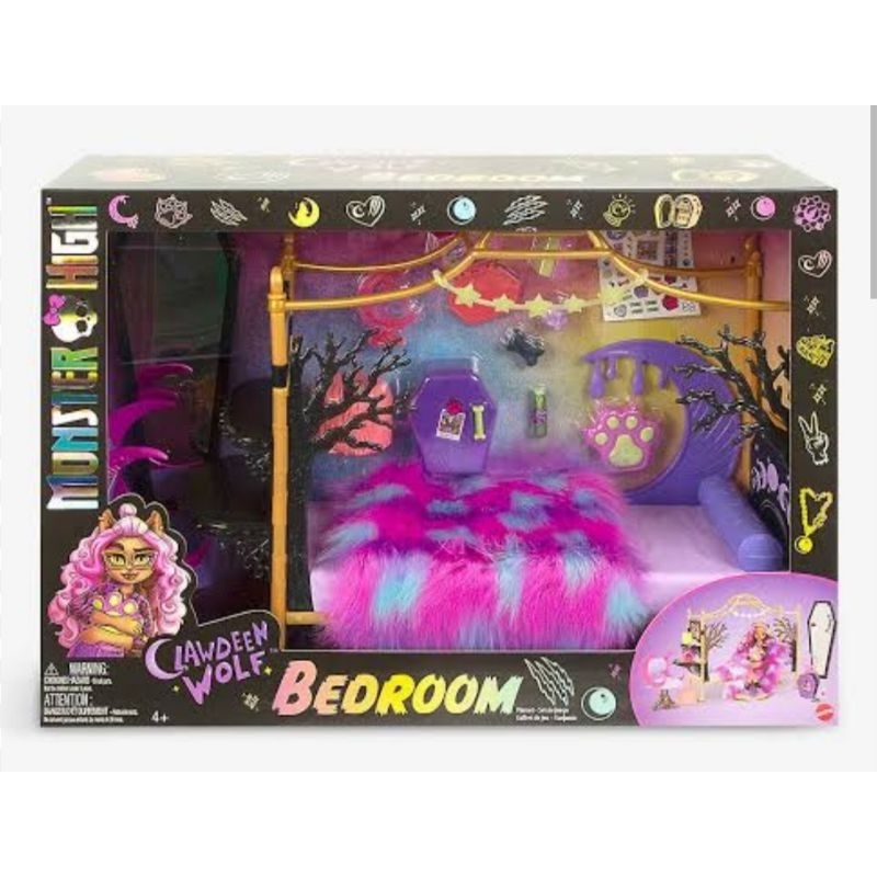 Monster high bedroom Clawdeen wolf