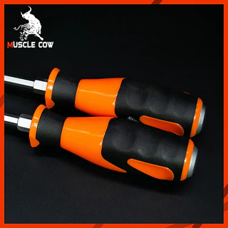 MUSCLE COWไขควง (ปากแบน + ปากแฉก) ไขควงหัวสลับ ไขควงแม่เหล็ก ความยาว1.5,4,6,8นิ้ว screwdriver