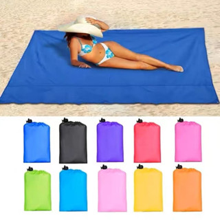 【MEET_U 520】beach mat  เสื่อชายหาด ผ้าปูชายหาด เสื่อพับได้ เสื่อปิคนิค กันน้ำ ผ้ารองนั่ง เสื่อกันน้ำ  สื่อปิคนิค