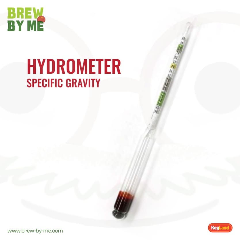 ไฮโดรมิเตอร์ Hydrometer – Specific Gravity (Kegland)