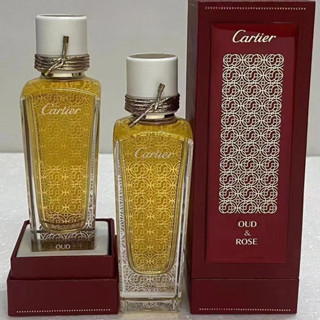 อิมพอร์ตหิ้วพร้อมส่ง CARTIER OUD &amp; ROSE  PERFUME ▪️ 75 ml ▪️ INBOX ซีล ▪️ ส่งฟรีอิมพอร์ตหิ้วพร้อมส่ง CARTIER OUD &amp; ROSE