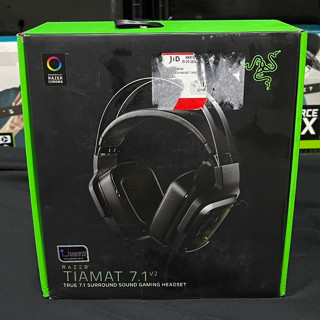 HEADSET (หูฟัง) RAZER TIAMAT 7.1 V2 ของใหม่เก่าเก็บ ไม่เคยผ่านไฟ ประกันร้าน14วัน