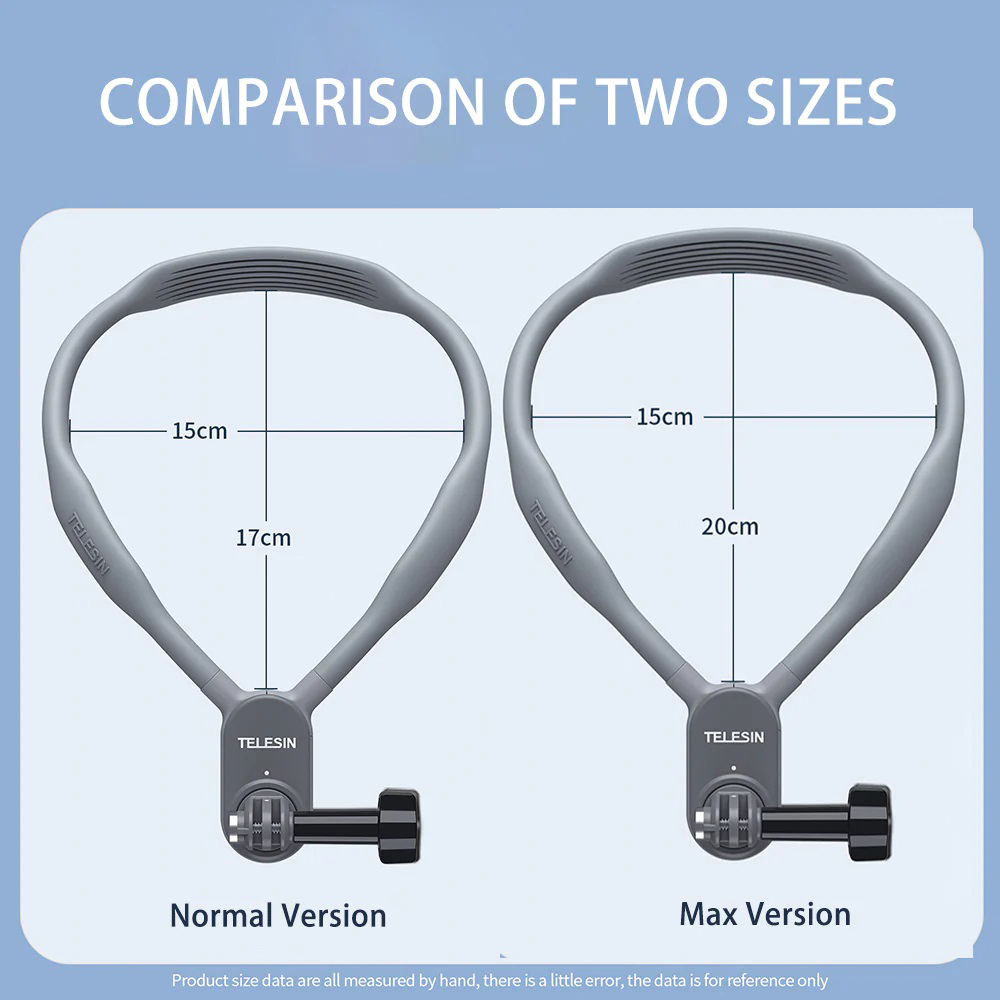 Telesin New U Shape Neck Holder Magnetic Mount คล้องคอ (Normal size and Max SIZE) for Action Camera