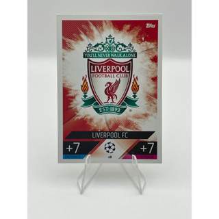 การ์ดฟุตบอล TOPPS MATCH ATTAX 2022/23 - LIVERPOOL