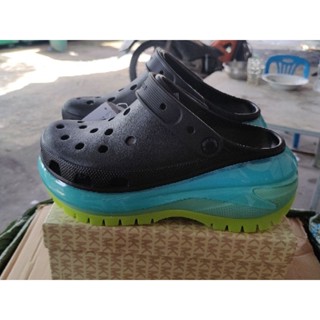 รองเท้าแตะ Crocs Classic Mega Clog ผู้หญิง ส้นสูง มีไซส์35–40รองเท้าสวยสวย