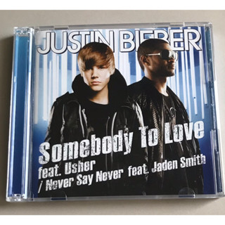 ซีดีซิงเกิ้ล ของแท้ มือ2 สภาพดี...350บาท  “Justin Bieber”ซิงเกิ้ล"Somebody to Love”(Japanese CD Single+DVD)Made In Japan