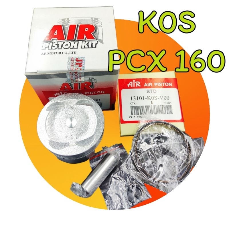 ลูกสูบ Air - PCX160 (พร้อมแหวน+สลัก+กิ๊บ) Size 60-62 สลัก14
