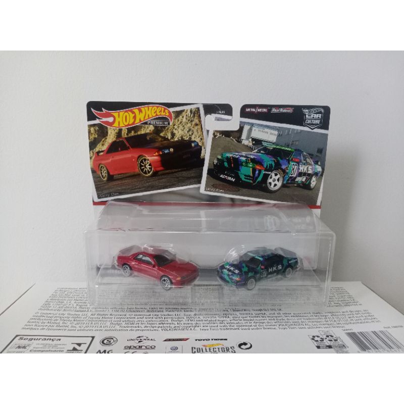 Hot wheels set skyline GTR R32