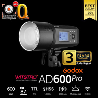 ผ่อน 0%** Godox Flash AD600Pro TTL HSS Bowen Mount - รับประกันศูนย์ GodoxThailand 2ปี ( AD600 Pro )