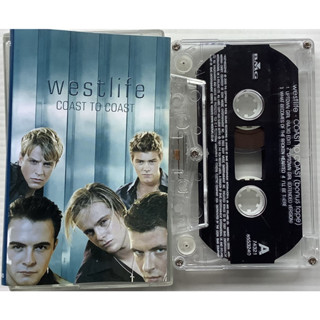 Cassette Tape เทปคาสเซ็ตเพลง Westlife โบนัสเทปจาก อัลบั้ม Coast To Coast ลิขสิทธิ์