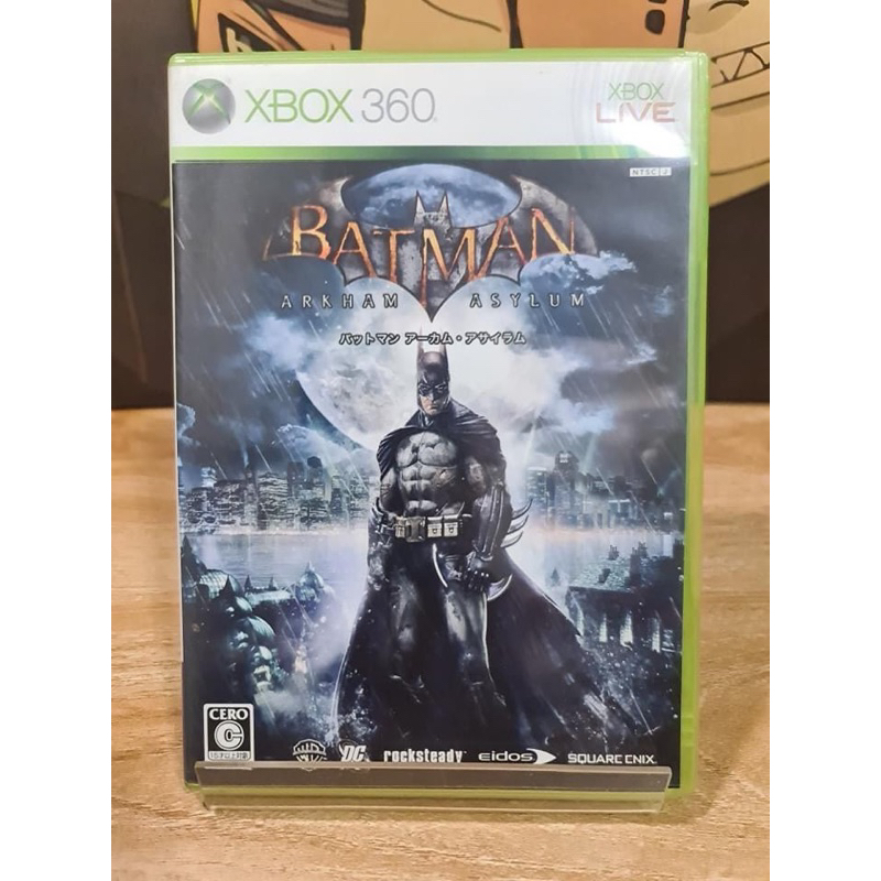 แผ่นเกมส์ XBOX360 เกมส์ Batman Arkham asylum