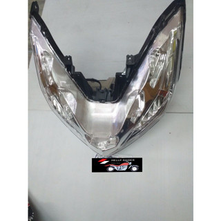 ไฟหน้า  โคมไฟหน้า ฮอนด้า คลิ๊ก 125i honda CLICK 125 i รุ่นไฟLED รถปี 2015-2017 ยี่ห้อ HMA พร้อมสายไฟ แสงสว่าง  พร้อมส่ง
