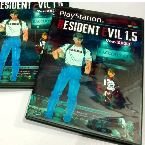 PlayStation 1 - Resident Evil 1.5 (NEW UPDATE Ver.2023)/ งาน Mod Fanmade ไม่มีวางขายตามปกติทั่วไป