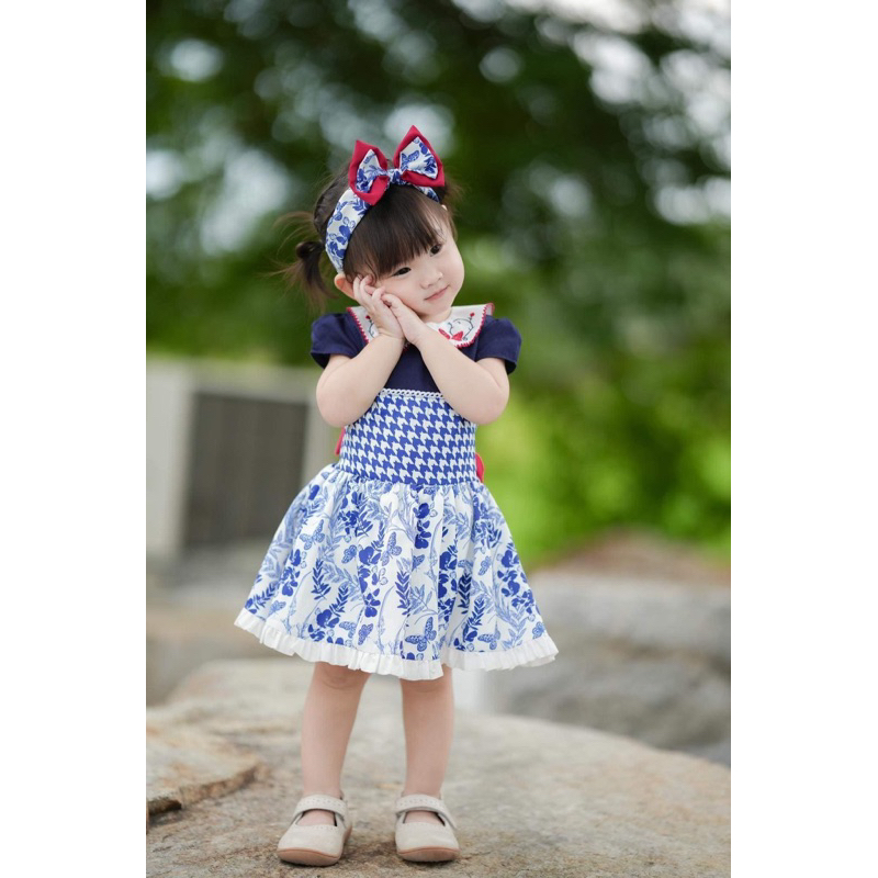 tiny whale เดรสน่ารัก พร้อมคาดผม