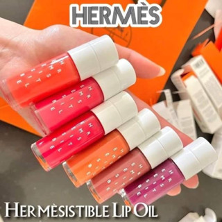 ✅พร้อมส่ง อท้💯🌈ส่งไว Hermes Hermesistible Infused Lip Care Oil ไซส์ปกติ มีกล่อง