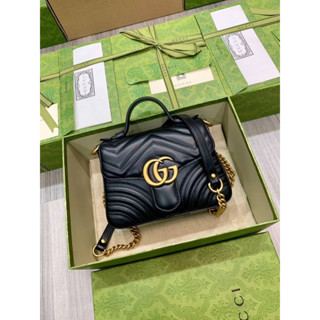 GG Marmont mini top handle bag(Ori)เทพ 📌size 20x15x10.5 cm.