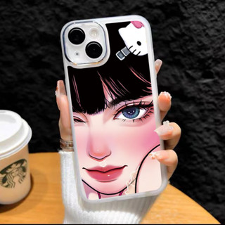 ลายการ์ตูน เคสใสกันกระแทก สำหรับ iphone11 12 Pro max i11 11Promax 7Plus 8Plus xr xs max i13 Pro max 12Promax i14 Pro max