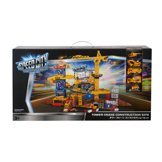 [Doorb] Toys R Us Speed City สปีดซีตี้ เครน คอนสตรัคชั่น เซท ชุดเครนก่อสร้าง ขนาดใหญ่(927543)