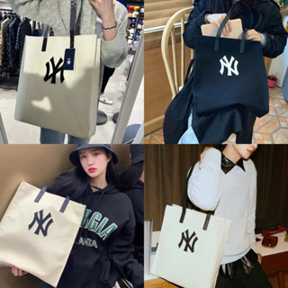 กระเป๋าทรง tote  Mlb canvas tote bag❤️ มี 2 สี