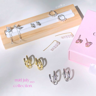 earika.earrings - ต่างหูเงินแท้ S92.5 (ห่วง/หนีบ) เหมาะสำหรับคนแพ้ง่าย - คอลเลคชั่นกลางเดือนกรกฎาคม 2023