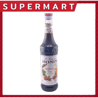 SUPERMART Monin Raspberry Tea Syrup 700 ml. น้ำเชื่อมกลิ่นชาราสพ์เบอร์รี่ ตราโมนิน 700 มล. #1108119