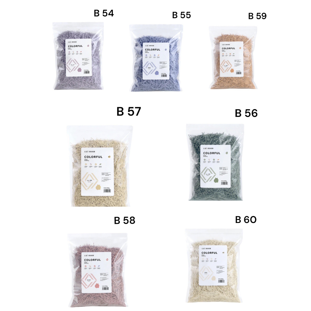 ร้านโทโมะ รองกรงเส้น Tafit Colorful Paper Bedding รองกรงกระดาษชนิดเส้นเกลียว สำหรับหนู แฮมสเตอร์