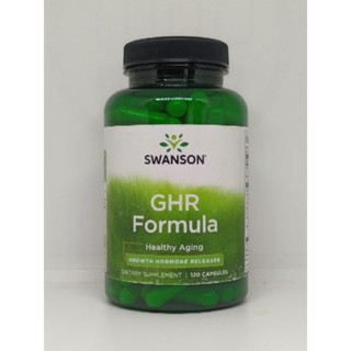 กรดอะมิโนที่ช่วยเพิ่ม Growth hormone , ช่วยชะลอวัย (Swanson GHR Formula 120 เม็ด)