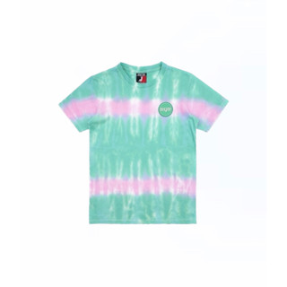 Dektay tie-dye ease of motion tshirt (PINK/LIGHTGREEN)