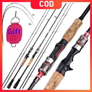 2 ปลายคันเวทเท่า แกนหมุน หล่อคัน 2ส่วนEVA 1.8M/2.1M เมตรคันเบ็ดM MLสำหรับตกปลาคาร์พตกปลาเบสตกปลาเดินทางคันเบ็ดคั