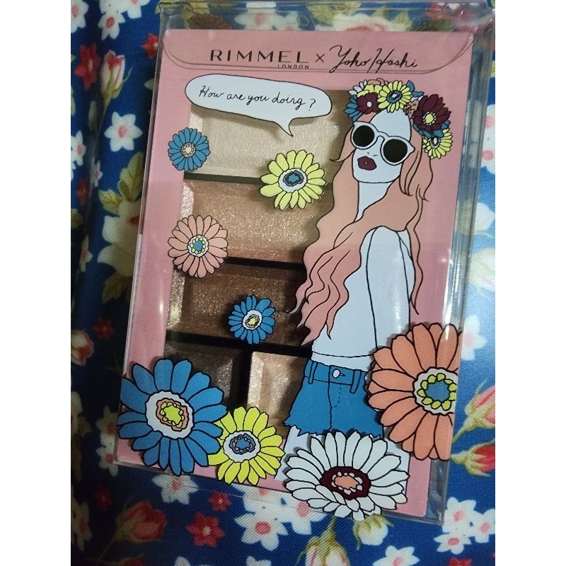 NEW Rimmel japan chocalate sweet eyeshadow limited package *ผลิต 2019* #015 strawberry chocalate