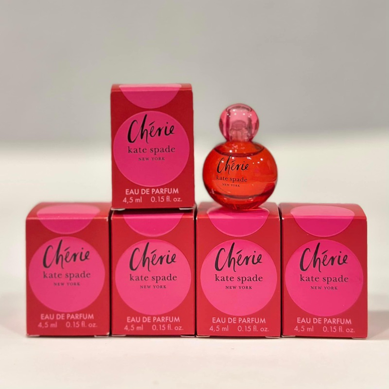 น้ำหอมมินิ Mini Kate Spade Cherie 4.5 ml น้ำหอมชนิดพกพา มินิแท้ ใหม่ล่าสุด!!!2023