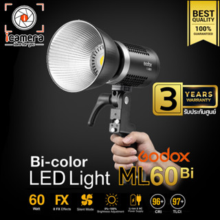 Godox LED ML60Bi 60W Bi-Color 2800K-6500K - รับประกันศูนย์ Godox Thailand 3ปี ( ML60 Bi )