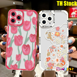 ❤️❤️เคสโทรศัพท์ เคสมือถือซิลิโคนนิ่ม For iPhone 11 13 14 Pro Max XR 7 8 Plus 12 Pro Max XS Max SE 2020 เคสขอบนุ่มบางพ