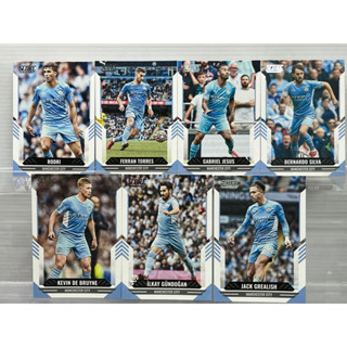 2021-22 Panini Score EPL &amp; Fifa เบสการ์ดครบทีมแมนซิตี้ Manchester City