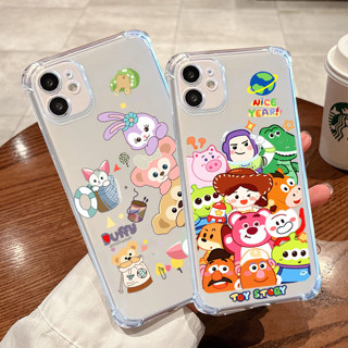 เคสซิลิโคน เคสโทรสัพท์ลายการ์ตูนน่ารักๆ สำหรับ OPPO A5S A55 5G F11 Pro A36 A76 A96 A57 4G F9 A98 A16K A16 A15 A73 เคสใส