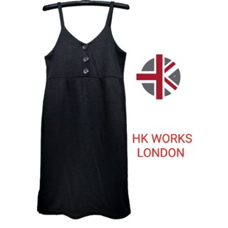 เดรสสายเดี่ยว มือสอง ยี่ห้อ HK WORKS LONDON
