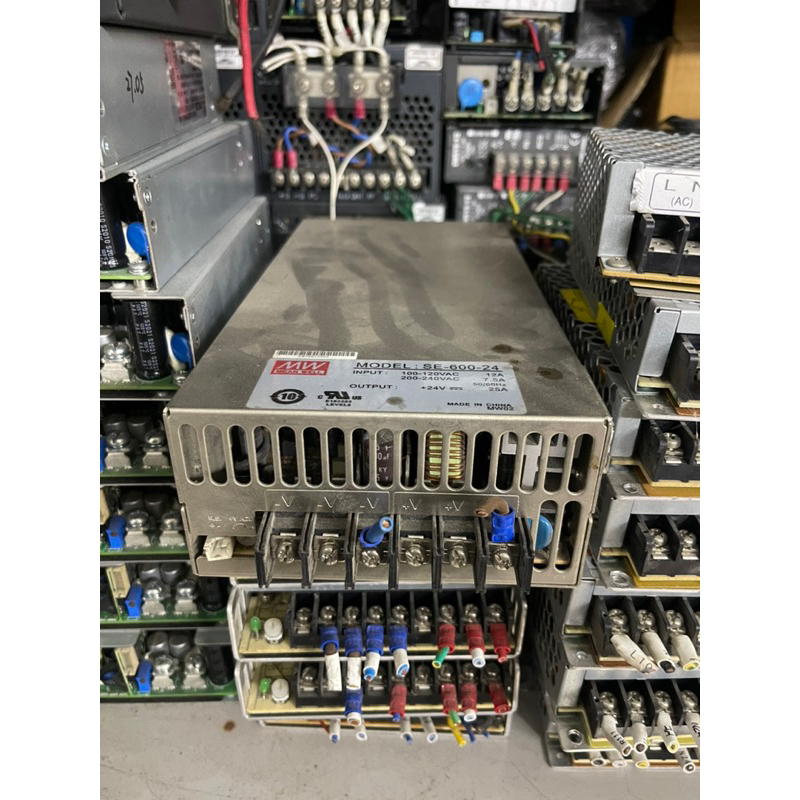 สวิทชิ่ง MW SE-600-24 24V25A🔥🔥🔥🔥มือ2🔥🔥🔥🔥