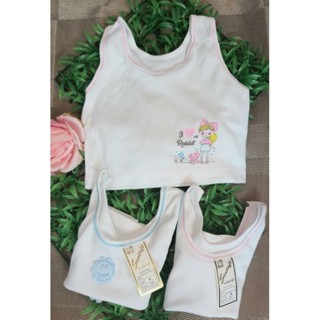 เสื้อซับเด็กหญิง สำหรับเด็กอนุบาล2-4ขวบ.ผ้าคอตต้อน นุ่มใส่สบาย