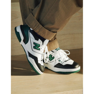 (พรีออเดอร์) ของแท้ รองเท้า New Balance 550 White Green Black