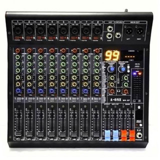 A-one เพาเวอร์มิกเซอร์ Power Mixer​ รุ่น WK-8P 8ch​ 350w​ x​2 ที่​ 4Ohm เพาเวอร์มิกซ์ มิกเซอร์ มิกซ์ขับลำโพง มิกซ์กลางแจ