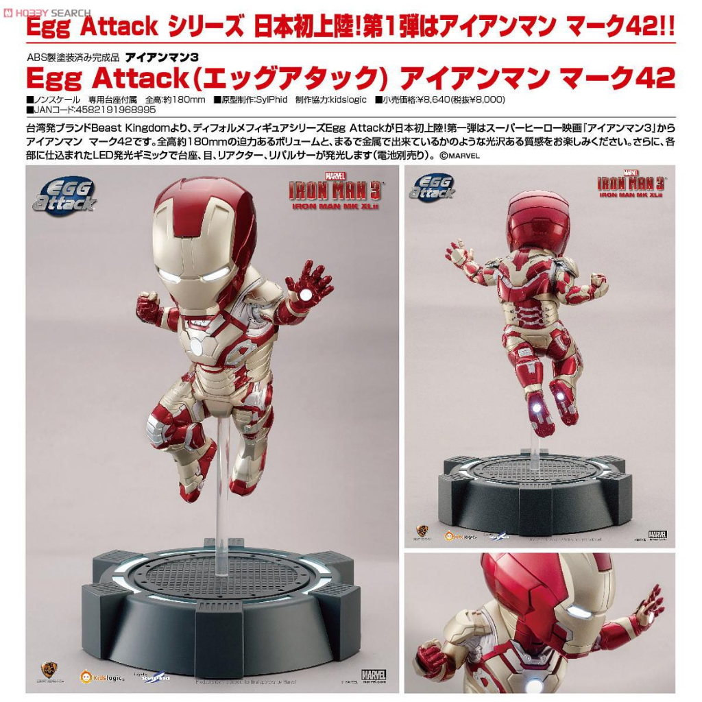Egg Attack: Iron Man Mk.42