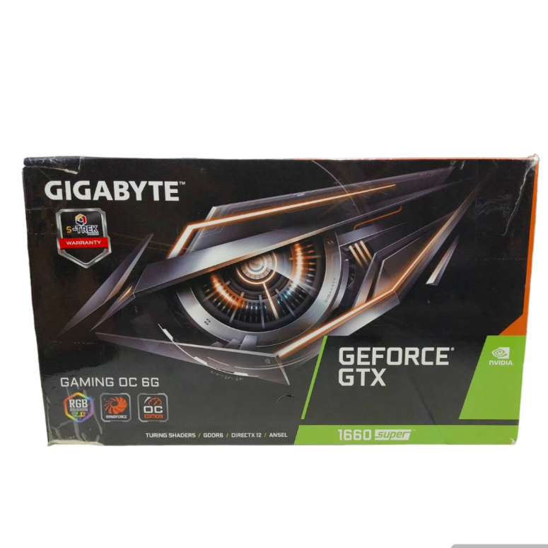 การ์ดจอ GIGABYTE GEFORCE GTX1660 SUPER GAMING OC 6G - 6GB GDDR6 (GV-N166SGAMING OC-6GD)
