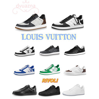 แบรนด์ใหม่ 100% ของแท้ LOUIS VUITTON / LV RIVOLI รองเท้าผ้าใบแฟชั่นหลายสไตล์