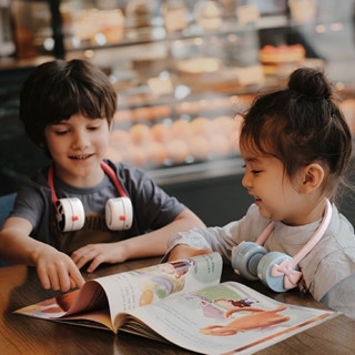 Zoyzoii®F8 Series พัดลมพกพาPortable Neck Fan  พัดลมเด็ก ไร้ส…