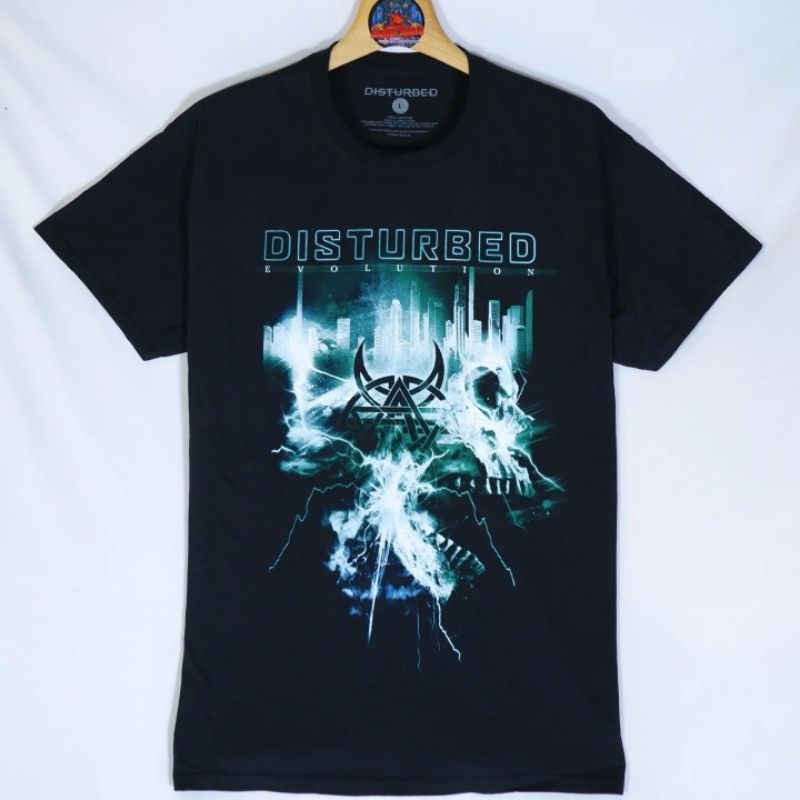 #เสื้อวง Disturbed ลาย Dareback มือ 1 ลิขสิทธิ์แท้จาก UK