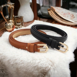 Classic  Belt เข็มขัดผู้หญิง 1.9 x 105 cm