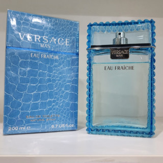 น้ำหอมแท้ Versace Fraiche Pour Homme Eau de Toilette 200ML กล่องซีลป้ายไทย