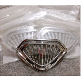 ปิดแตร ครอบแตร แต่ง  yamaha fino เก่า ปิดแตร ฟีโน่  รถปี 2009-2011 ชุบโครเมี่ยมอย่างดี พร้อมส่ง